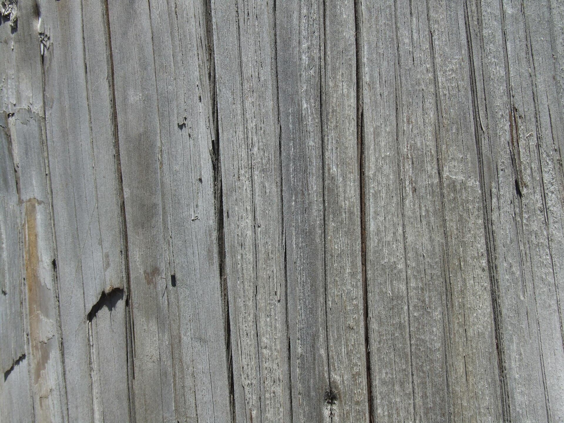 Close view of hardwood boards used for outdoor decking